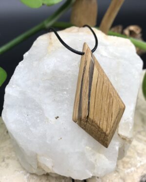 Pendentif Bois et Résine