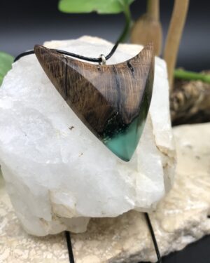 Pendentif Bois et Résine