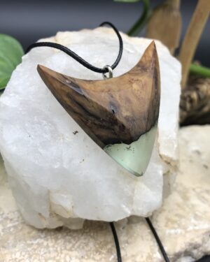 Pendentif Bois Résine