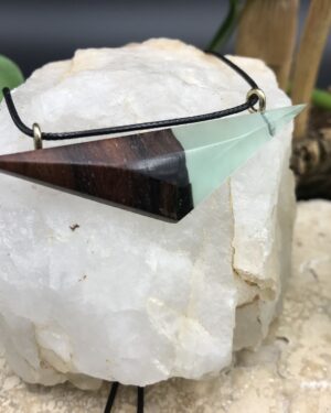 Pendentif Bois Résine