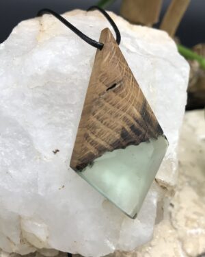 Pendentif Bois Résine