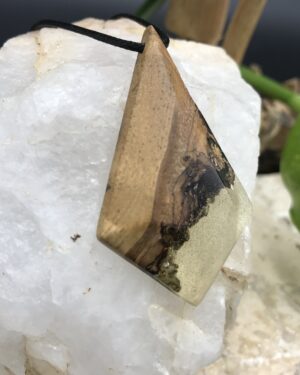 Pendentif Bois Résine