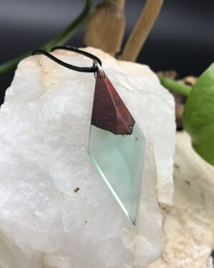 Pendentif Bois Résine