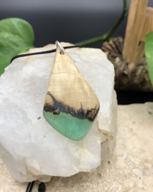 Pendentif Bois Résine