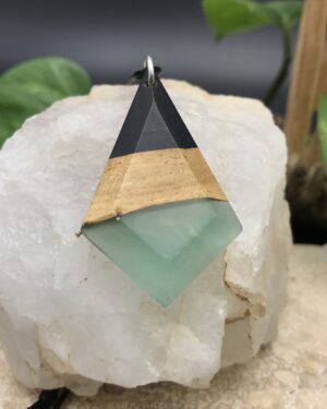 Pendentif Bois Résine