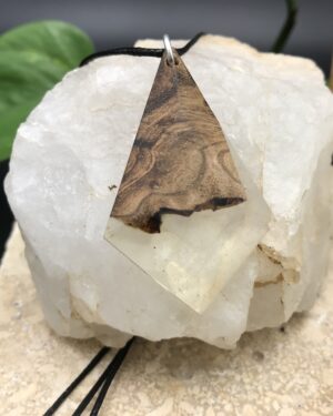 Pendentif Bois Résine