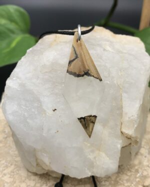 Pendentif Bois Résine